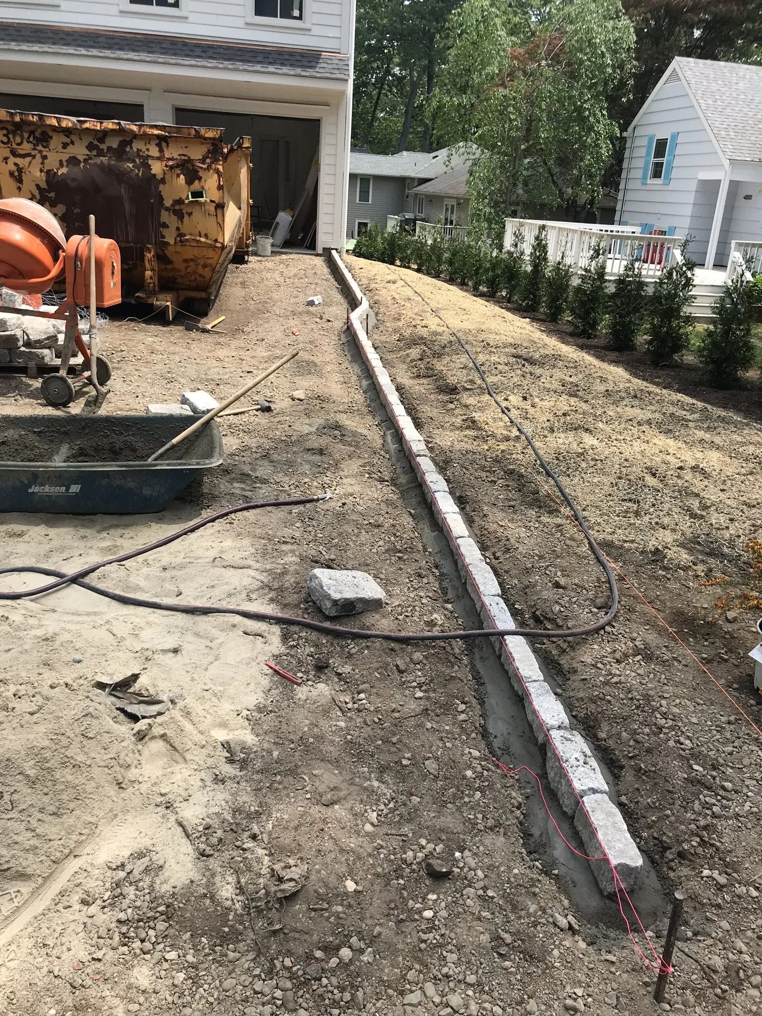 Complete Site Work New Construction Home: Rowayton, CT project