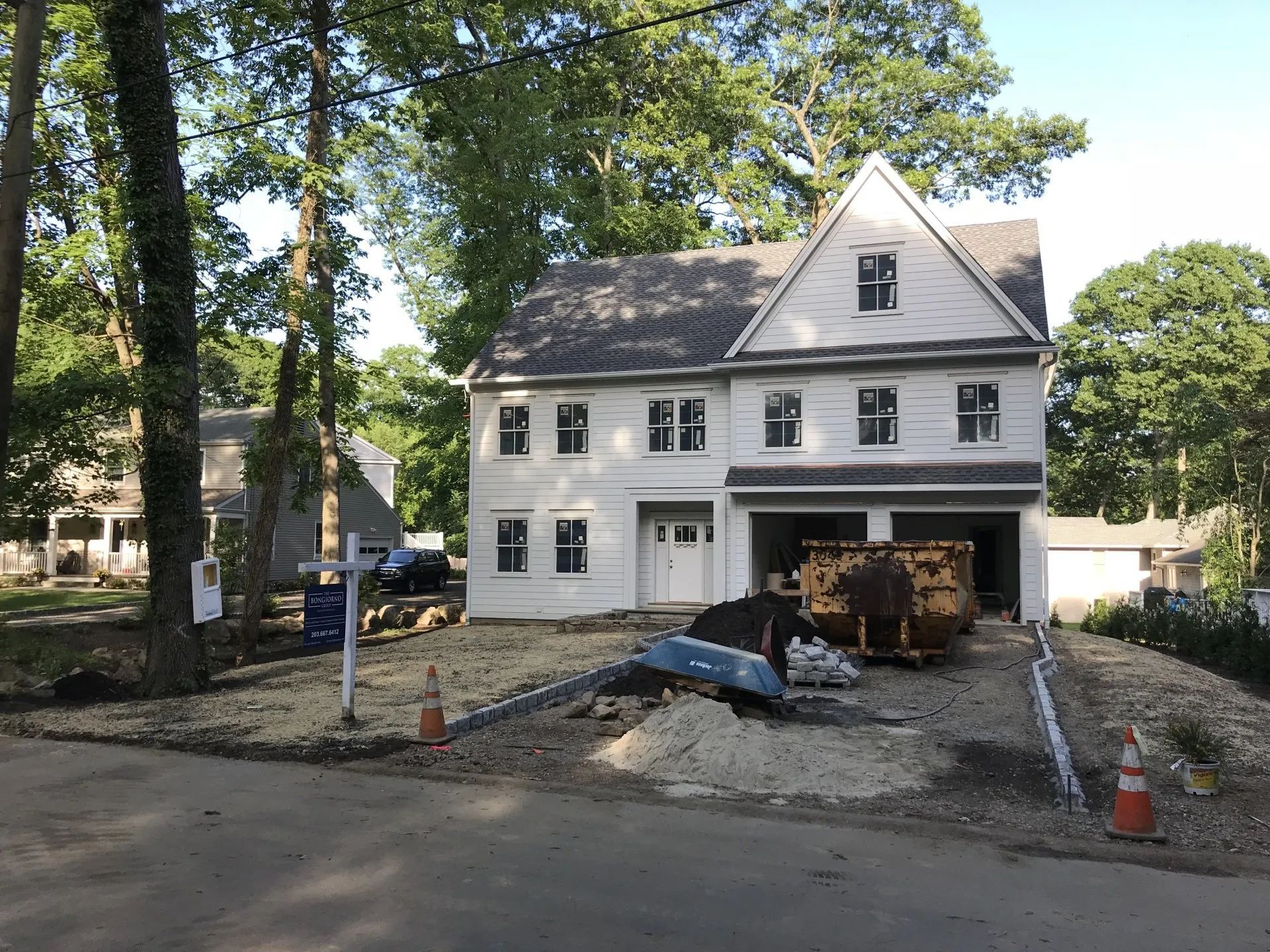 Complete Site Work New Construction Home: Rowayton, CT project
