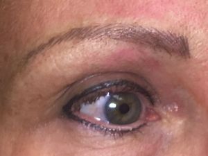 After - microblading & eyeliner