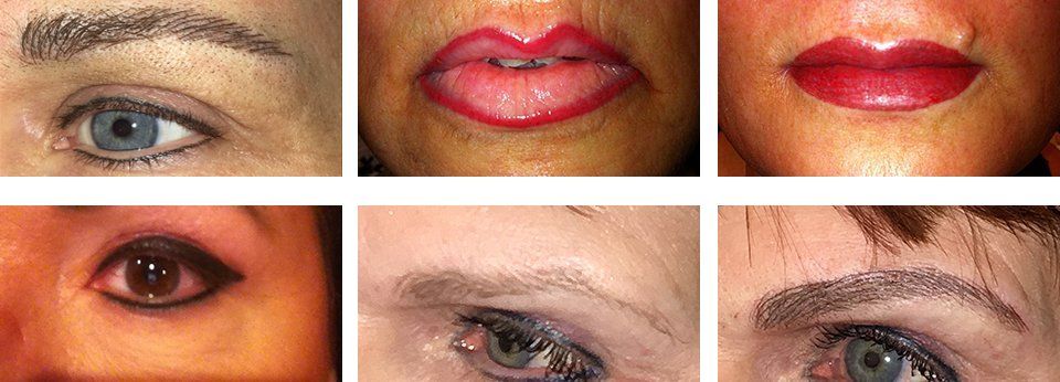 Examples of permanent makeup