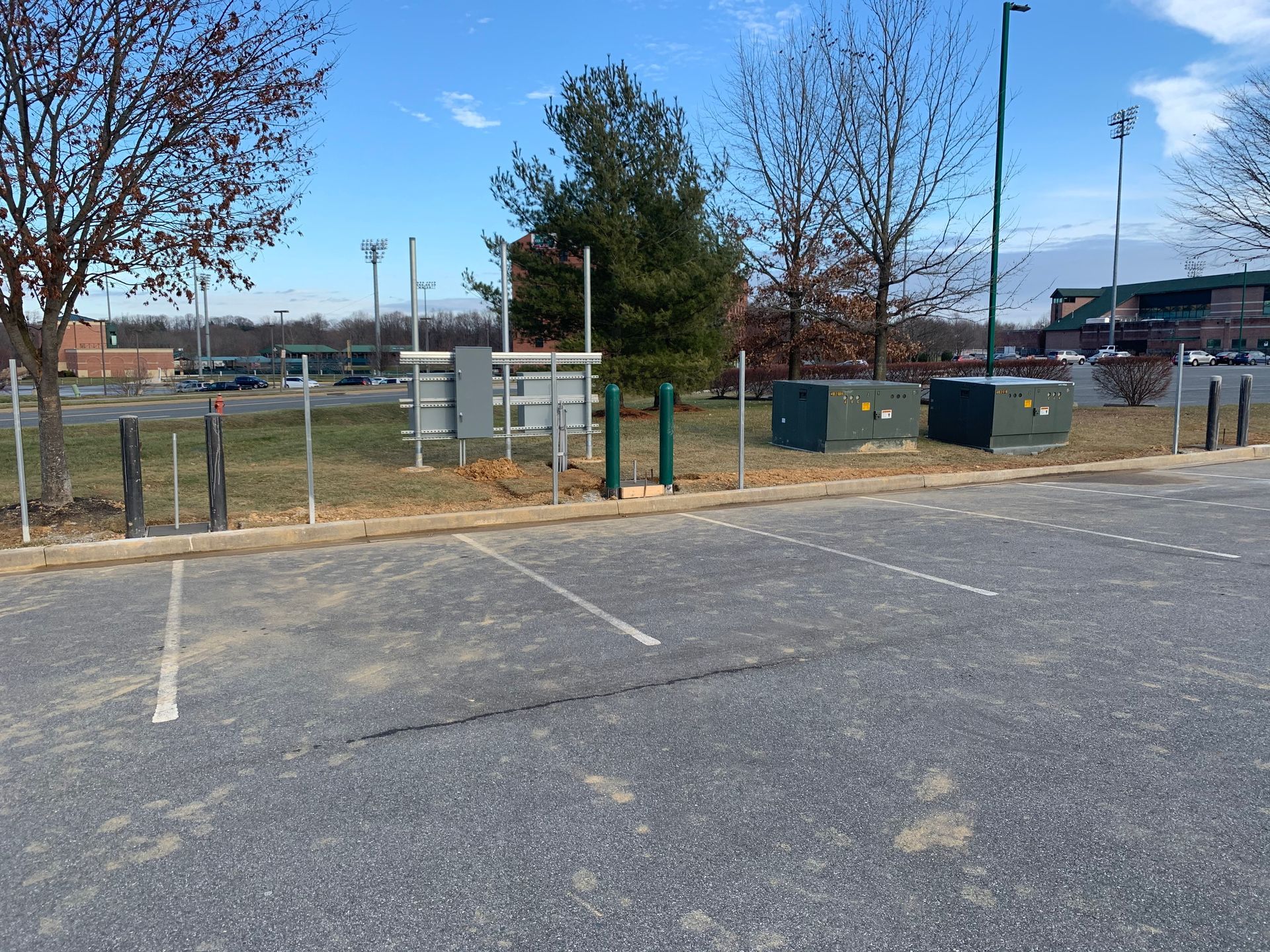 Ripken Stadium Electric Vehicle Chargers