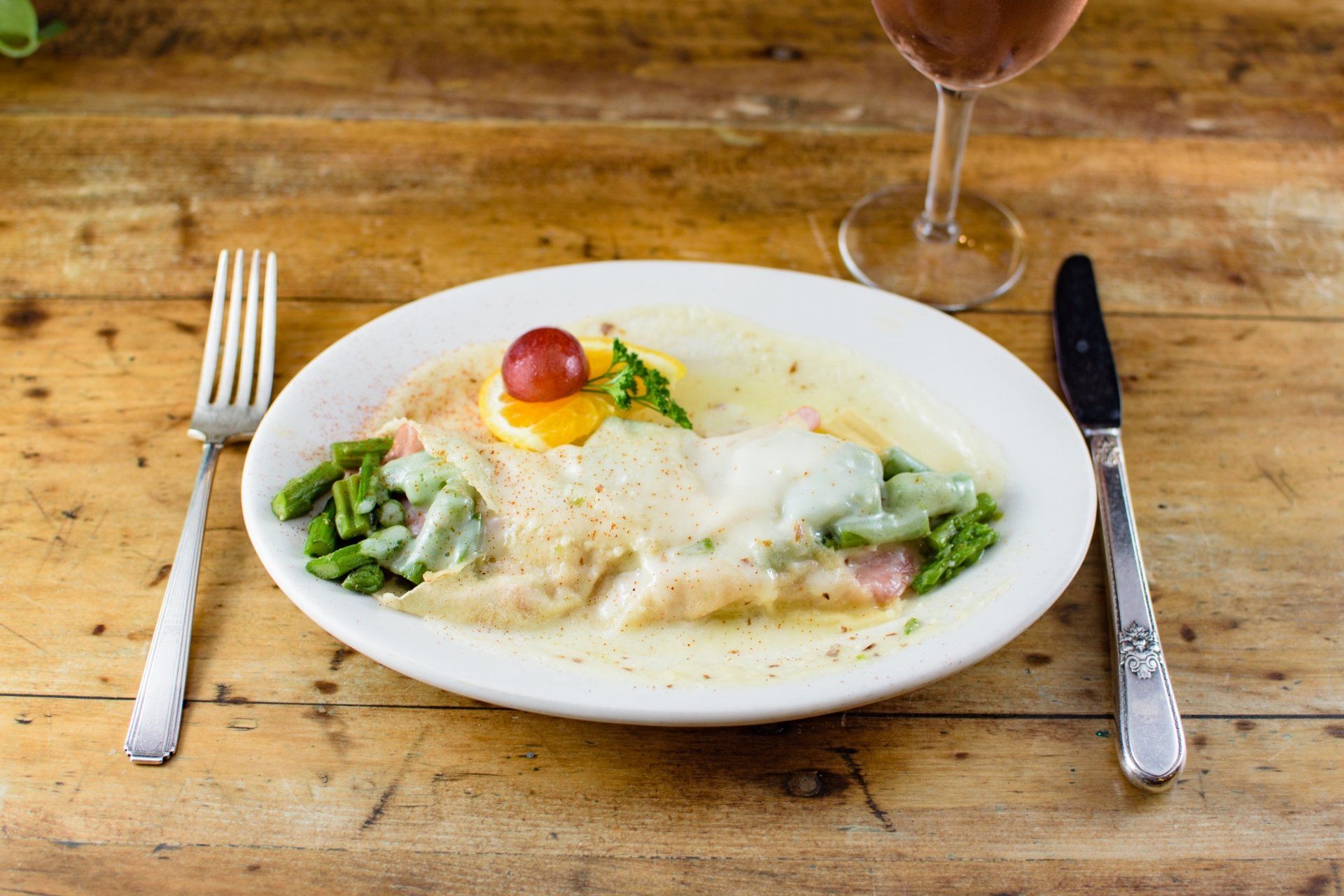 Learn more about Crepe Entrees