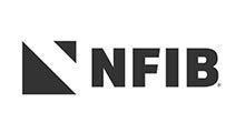 NFIB logo with a stylized angled square and the letters 