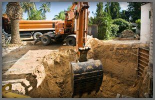Excavating Drainage Systems