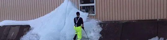 Ice Dam removal