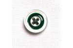 Pearl Button With Color Enamel Inlay