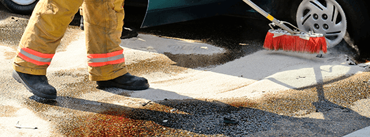 Fuel Spill Cleaning