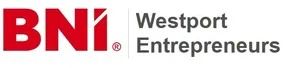 BNI Westport Entrepreneurs logo in red, black, and gray on a white background