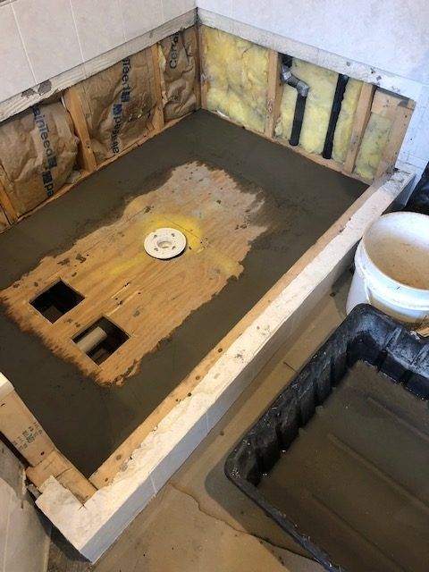 My Dear Watson Plumbing Shower Pan Repair2