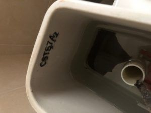 My Dear Watson TOTO Fill valve repair 2