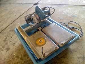 SAW, CERAMIC TILE, WET, TUB