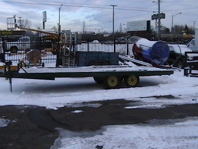 TRAILER, 7' X 20', FLATBED