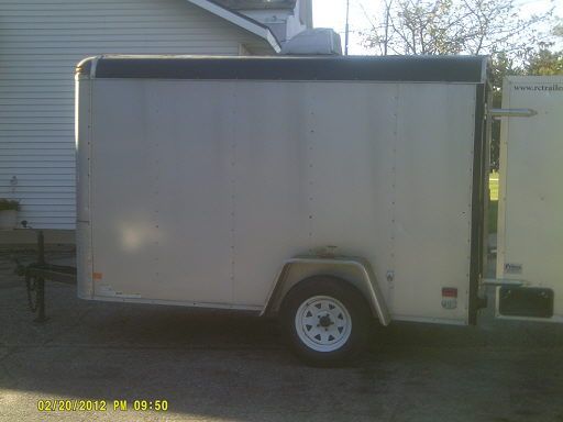 TRAILER, 6x10, ENCLOSED