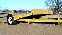TRAILER, TRENCHER, TILT-BED