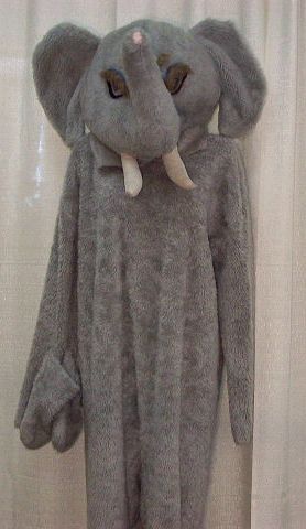 ELEPHANT, HEAD BODY HANDS 4PC.