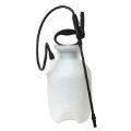 A white spray bottle with a black sprayer attached to it.