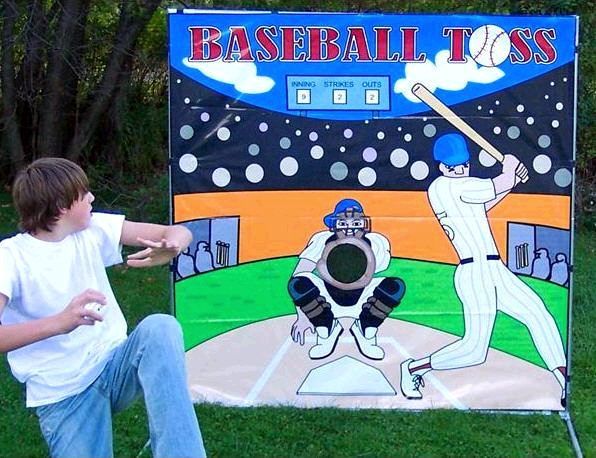 GAME, BASEBALL TOSS BACKDROP
