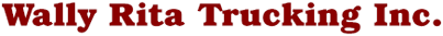 Wally Rita Trucking Inc. | Logo
