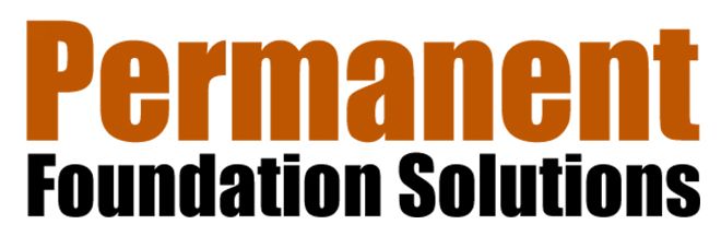 Logo with "Permanent" in orange and "Foundation Solutions" in black.
