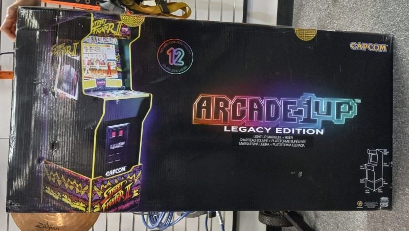 a box of arcade up legacy edition