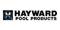Hayward Pool Products logo with a black square containing a white and blue symbol and the company name in black text.