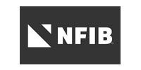 NFIB logo: White 