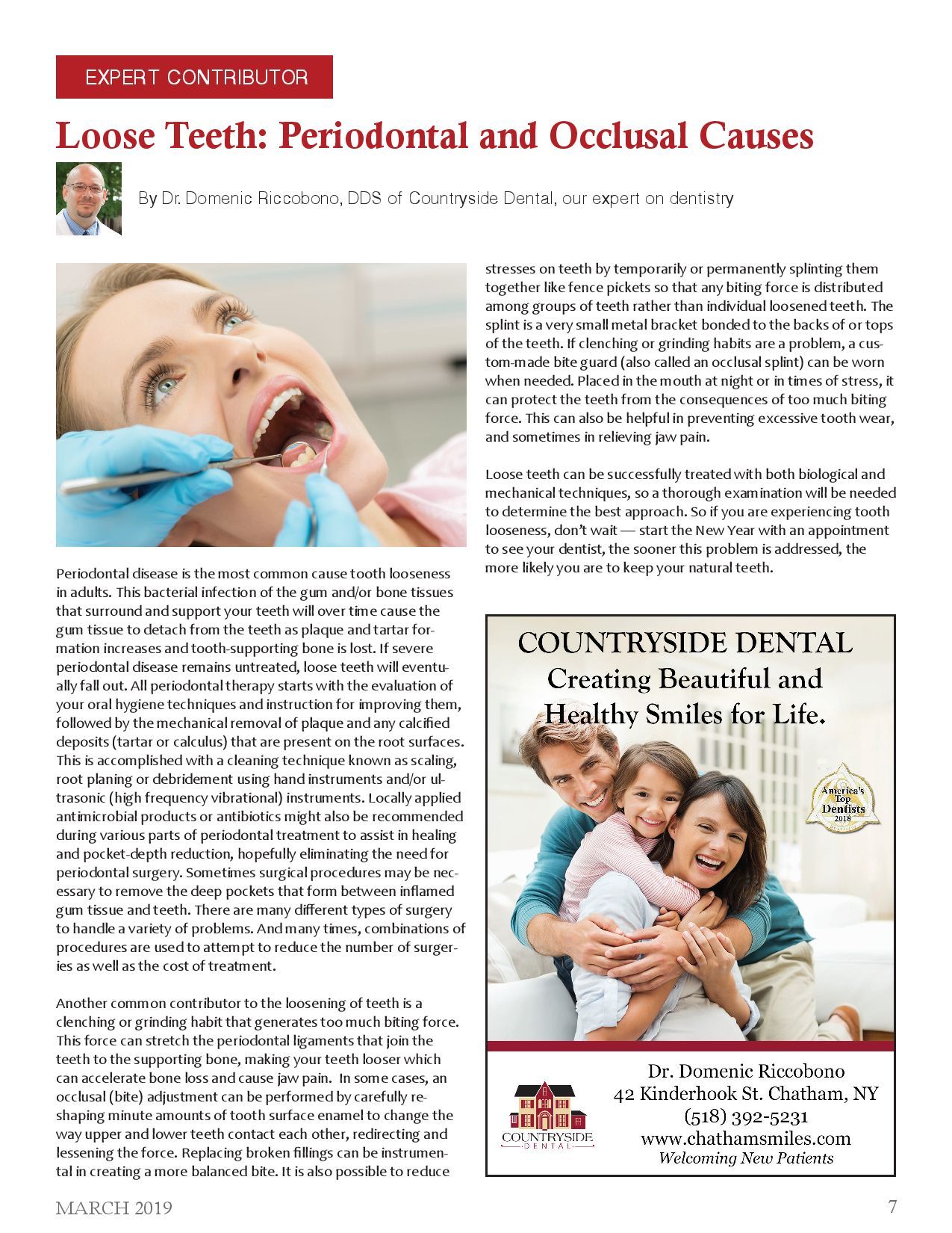 Loose Teeth: Periodontal and Occlusal Causes