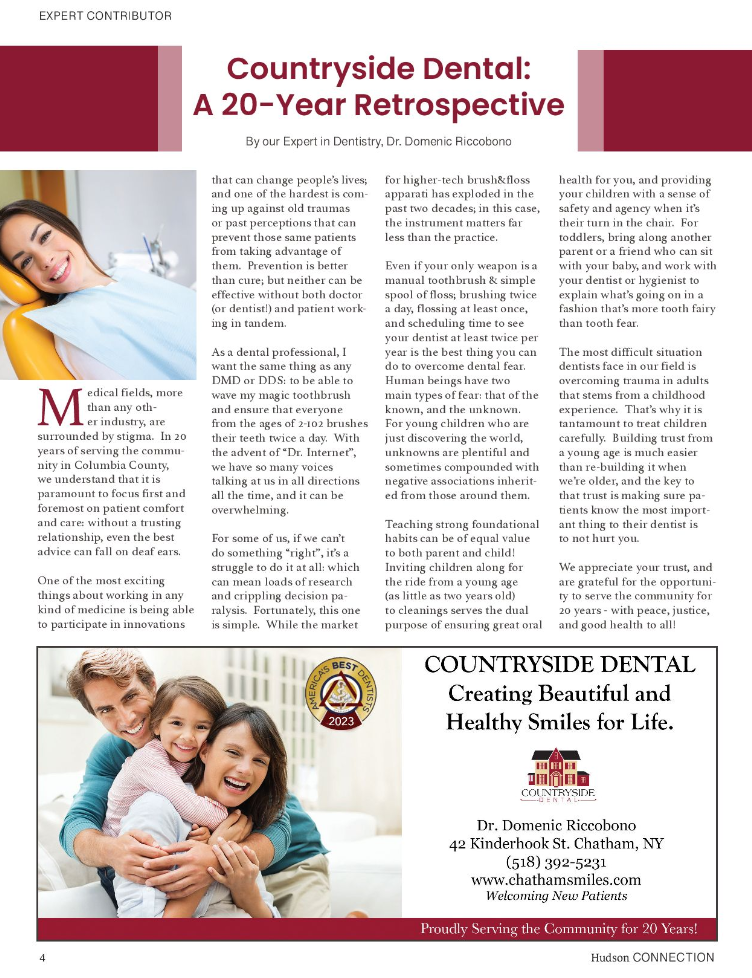 Countryside Dental: A 20-Year Retrospective