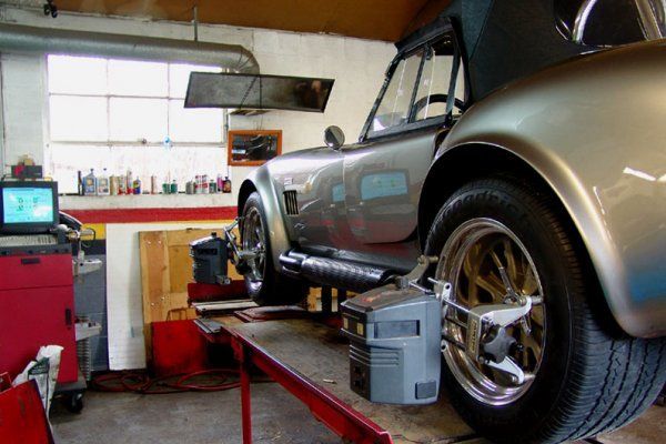 On process car repair