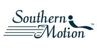 Southern Motion logo in black and blue on a white background