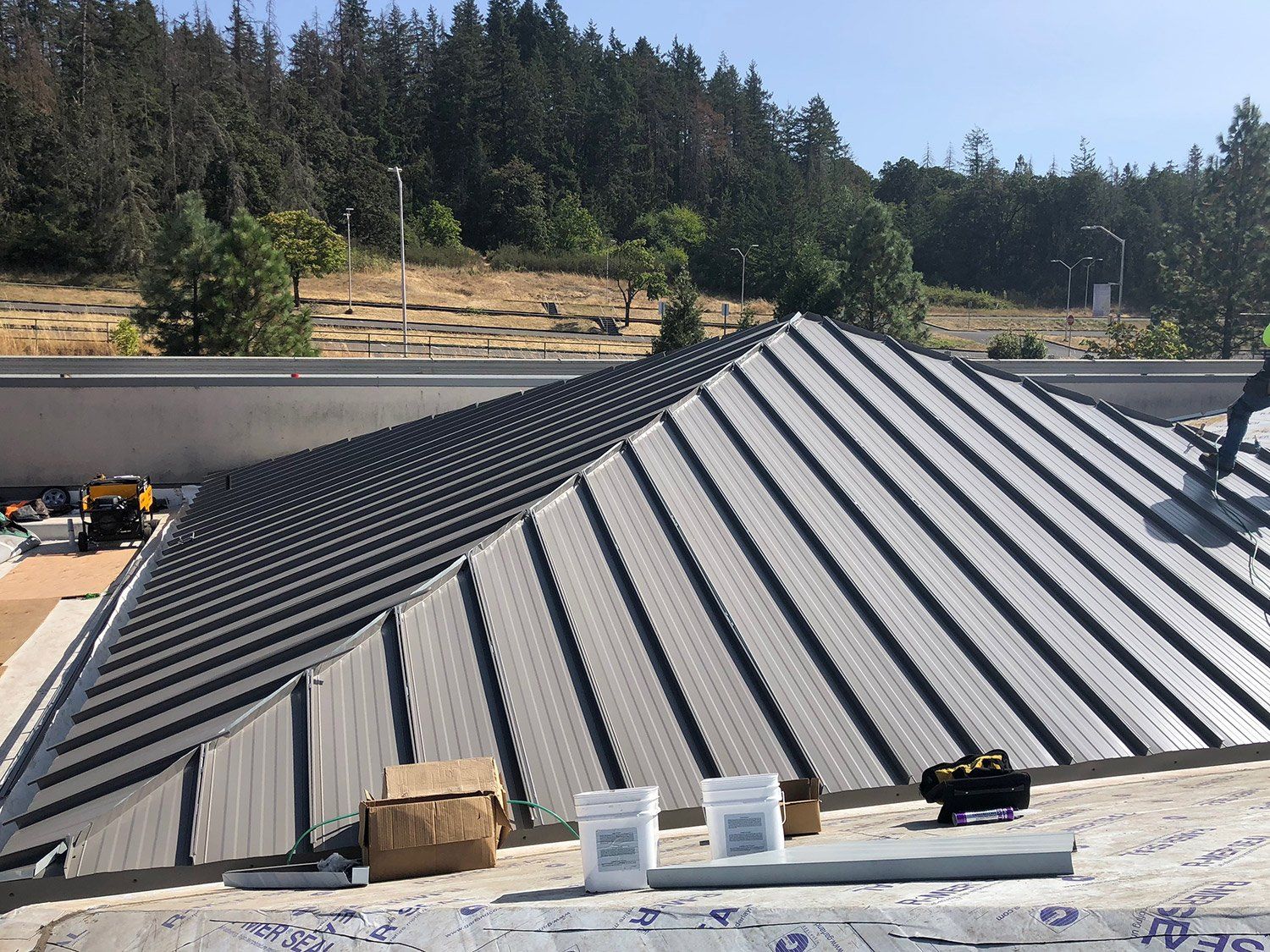 Metal roofing