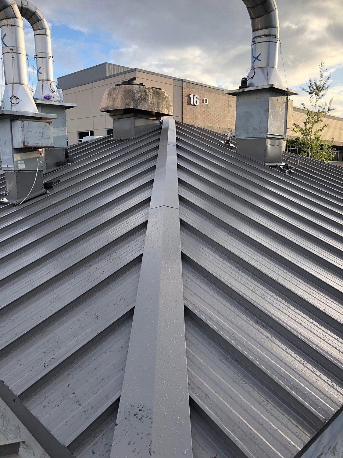 Metal roofing