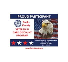 Bucks County Veteran ID Card Discount Program