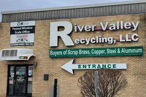 River Valley Recycling front shop