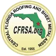The logo for the florida roofing and sheet metal association.
