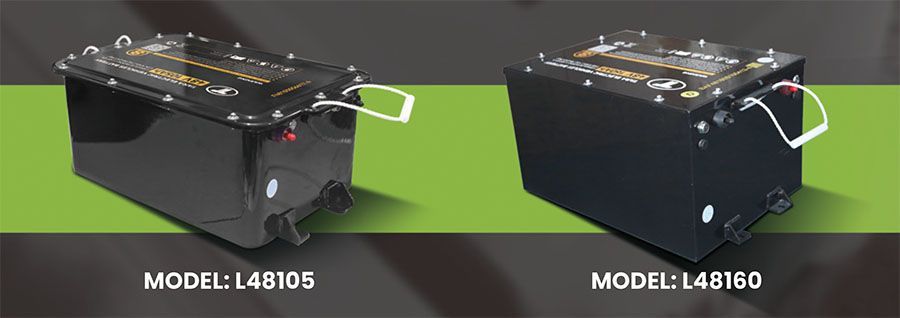 Tara cart series lithium batteries