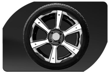 Turfman 200 pro 14” Alum Wheel