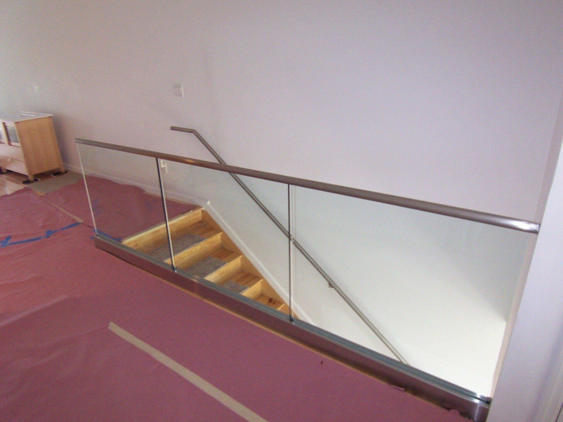 glass railings