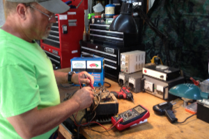 Battery changer repair