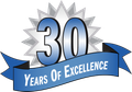 30 years logo