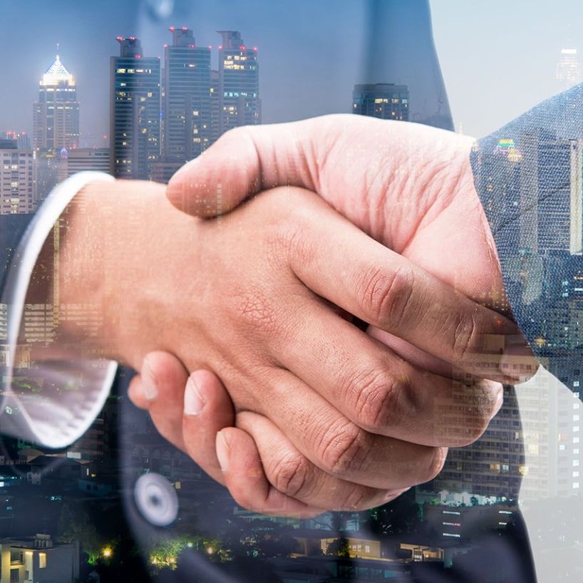Business Men shaking hands