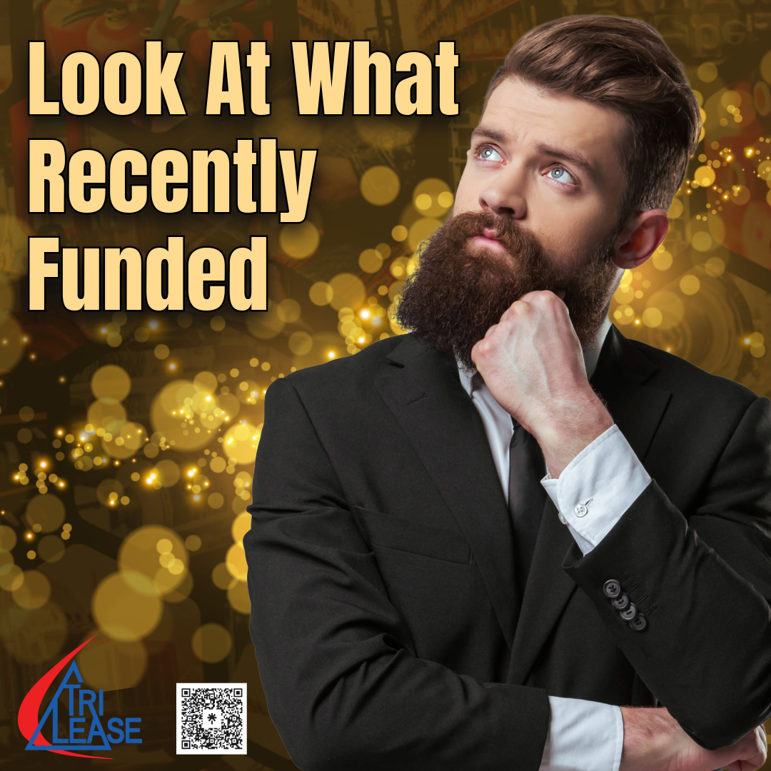 A man looking at text that says 