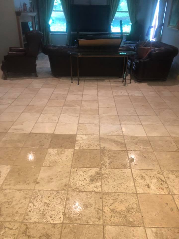 Tile flooring