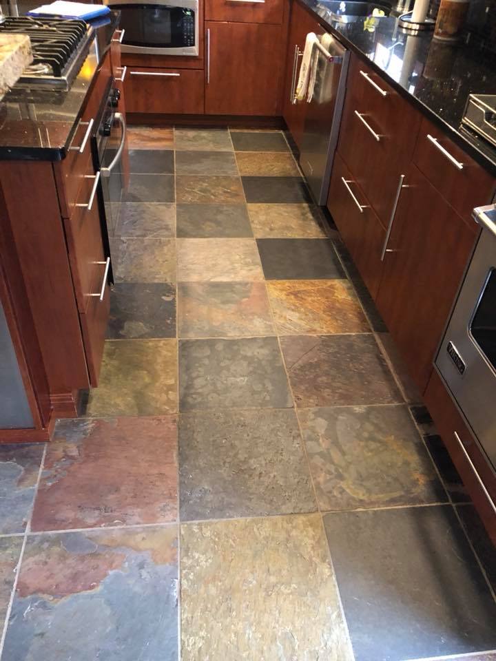 Tile flooring