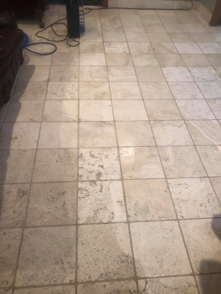 Tile flooring