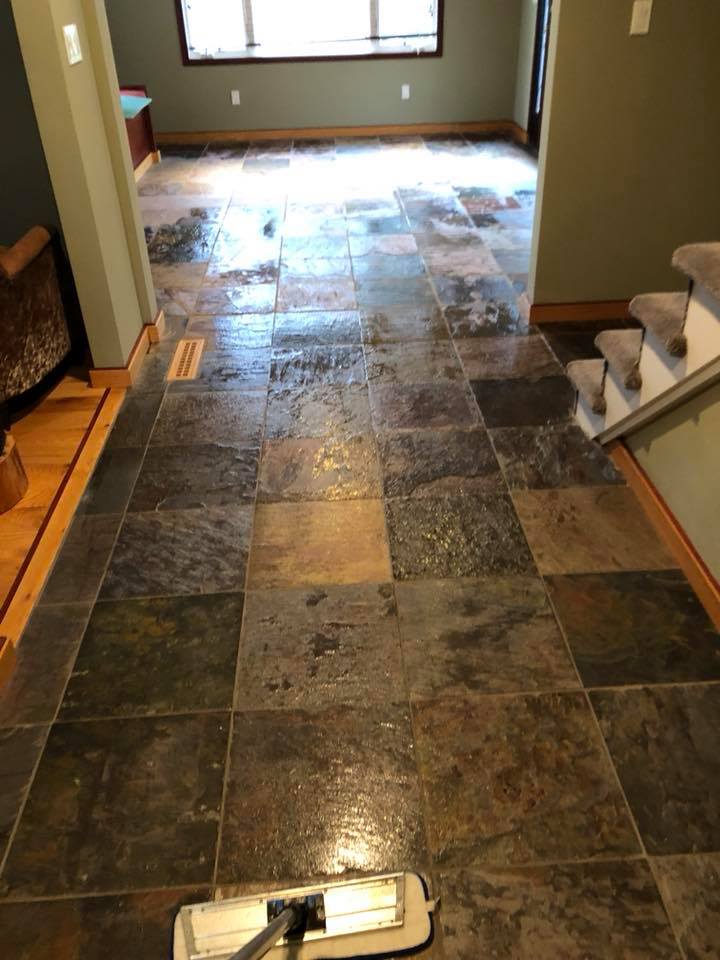 Tile flooring