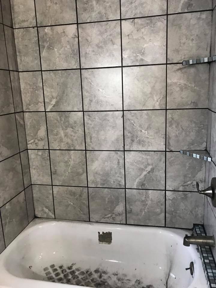 Bathroom tiles