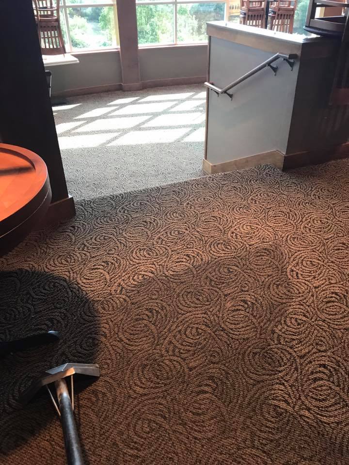 Residential carpet cleaning