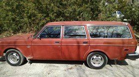 station wagon buffing BEFORE