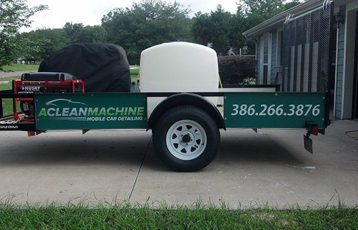 A Clean Machine trailer